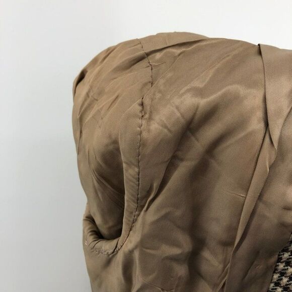 ❤ - Rosenblum Vintage Brown Houndstooth Blazer - Picture 7 of 12